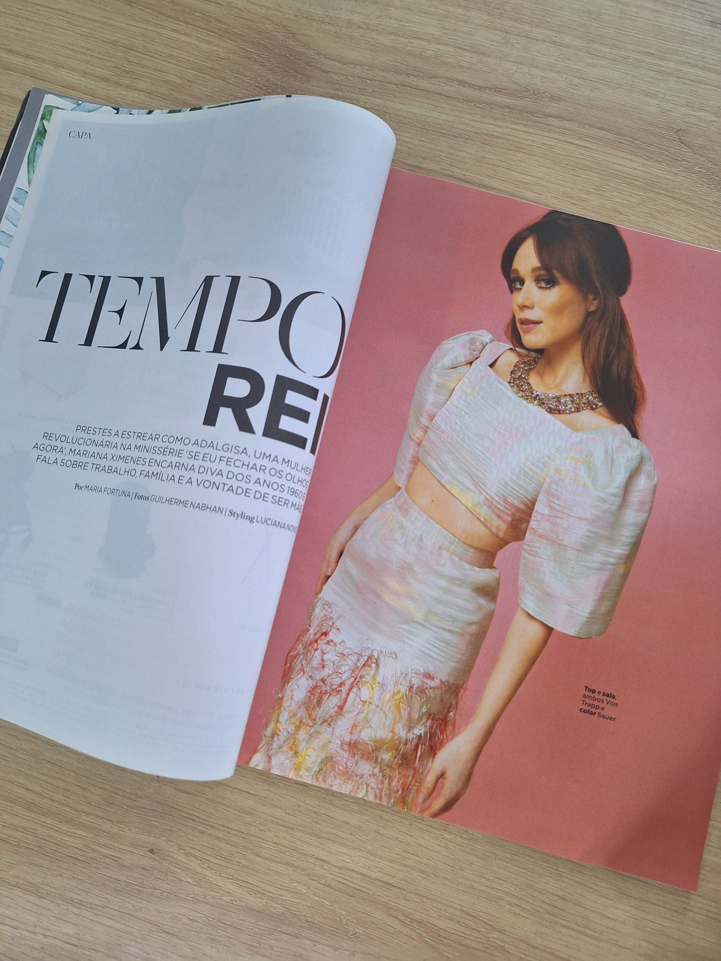 Revista Ela O Globo (2019) Mariana Ximenes