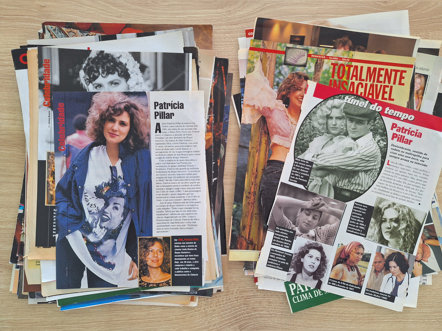 Patrícia Pillar - Material avulso de revista