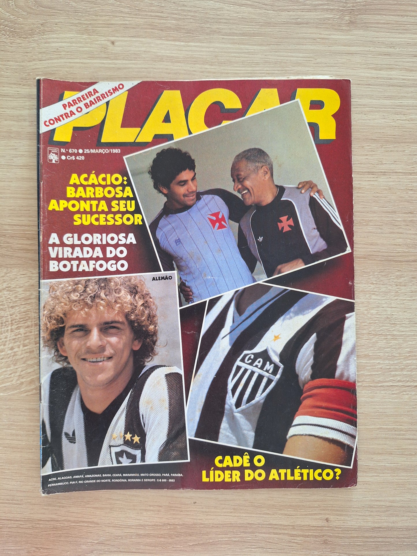 Revista Placar 670 (1983)