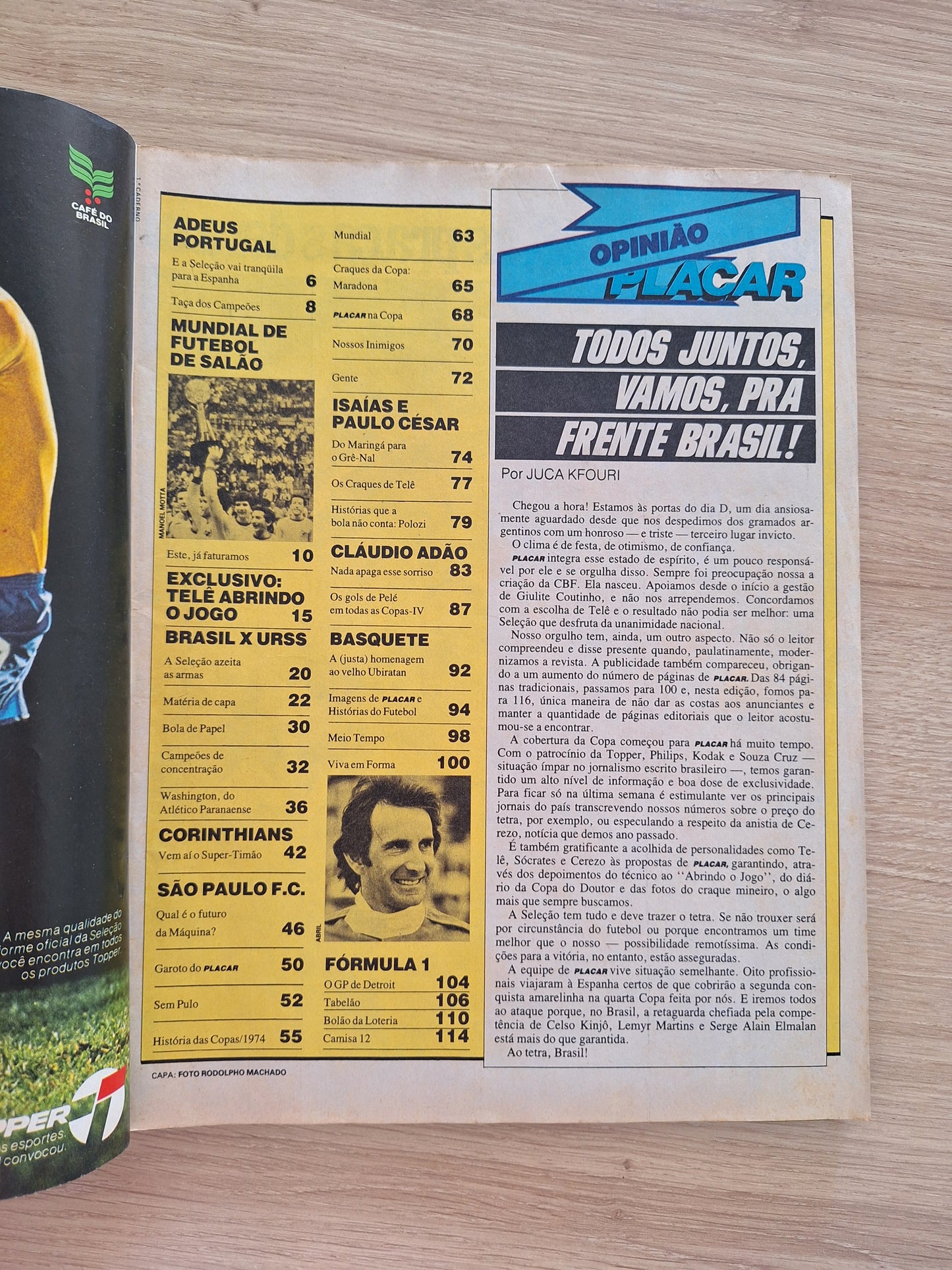 Revista Placar 629 (1982)