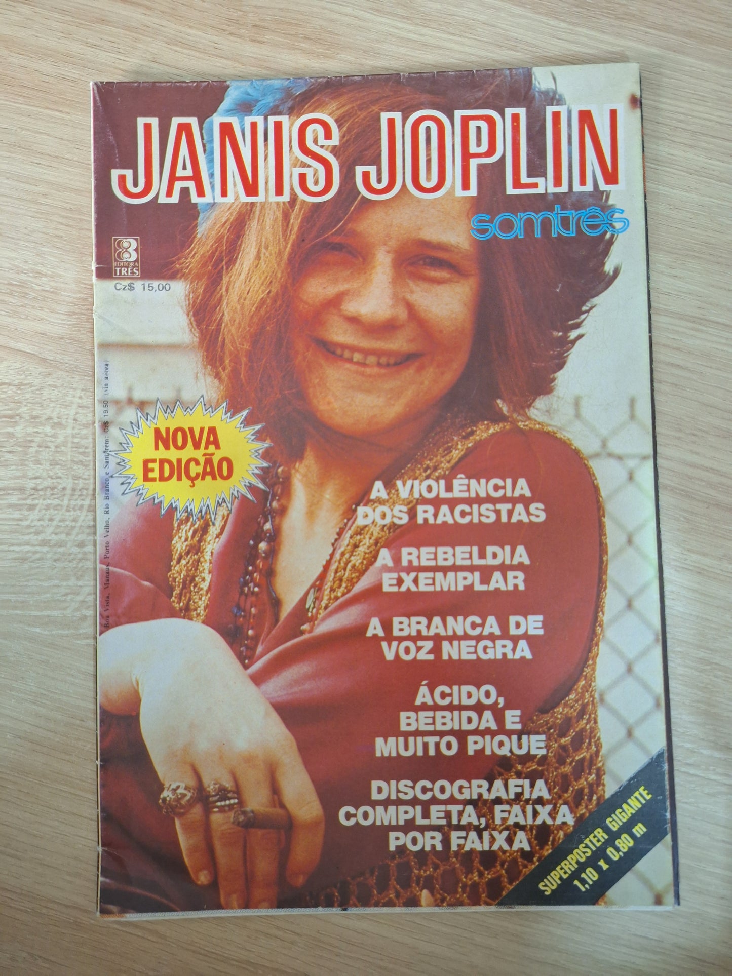 Revista Pôster Janis Joplin