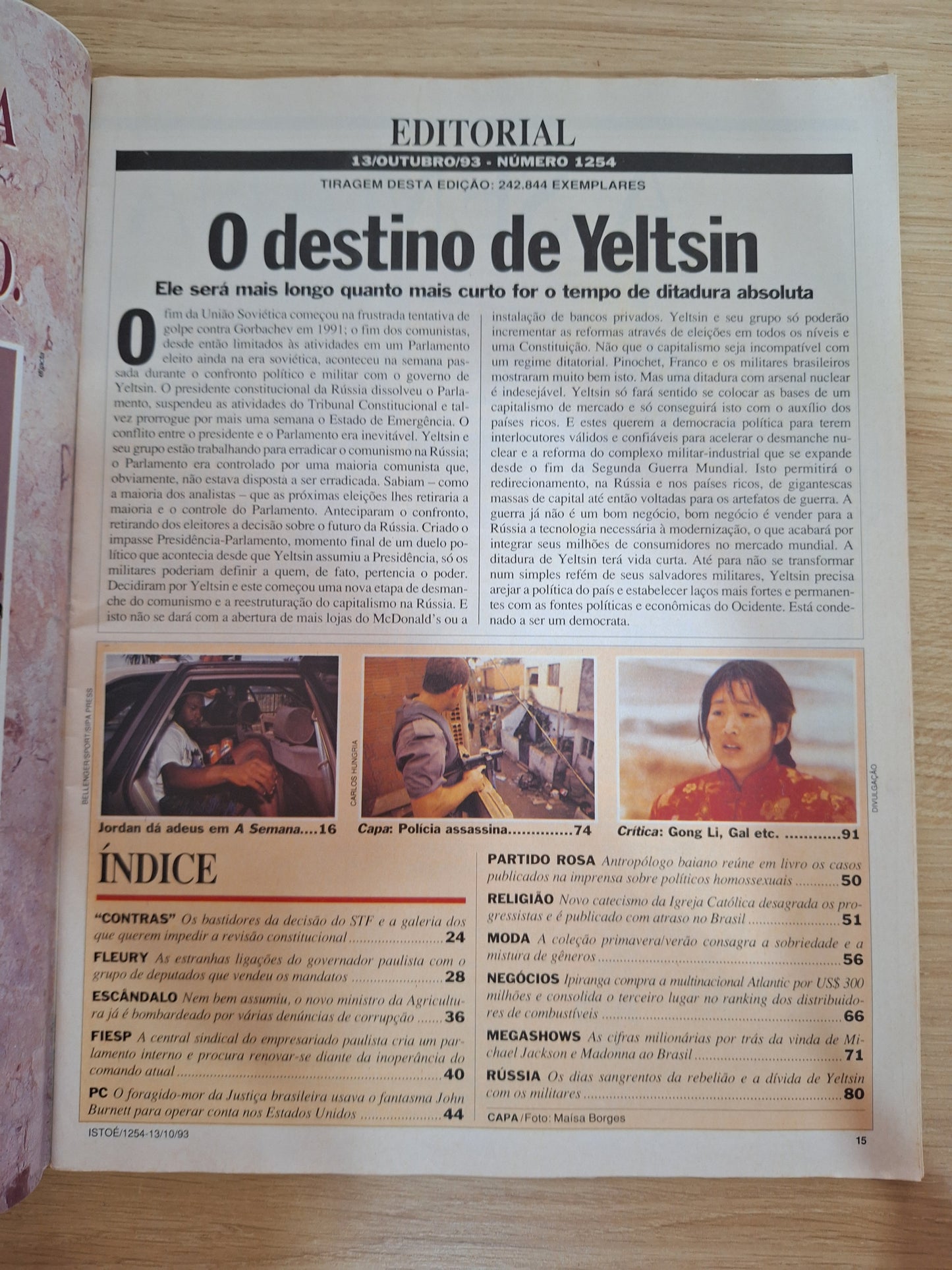 Revista Istoé 1254 (1993)