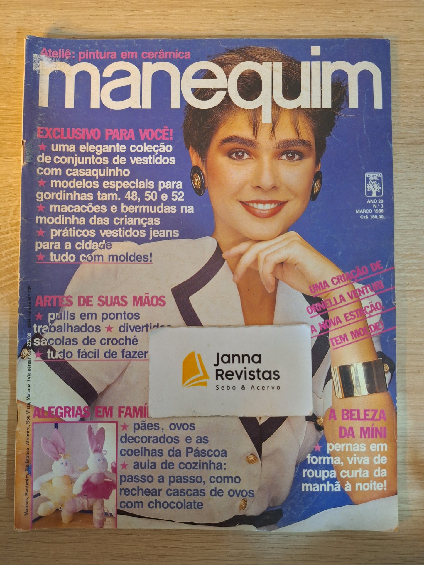 Revista Manequim 339 (1988)