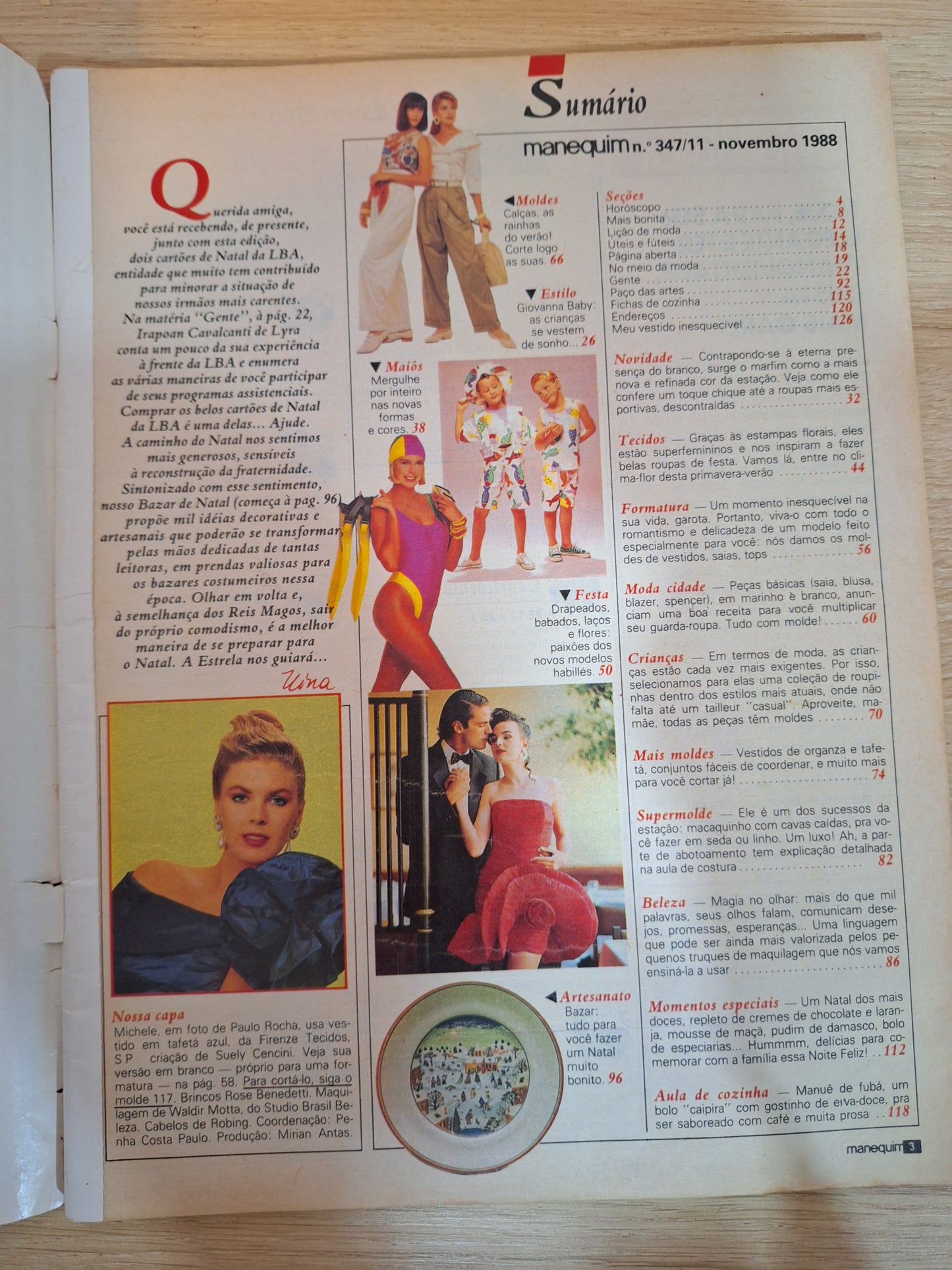 Revista Manequim 347 (1988)