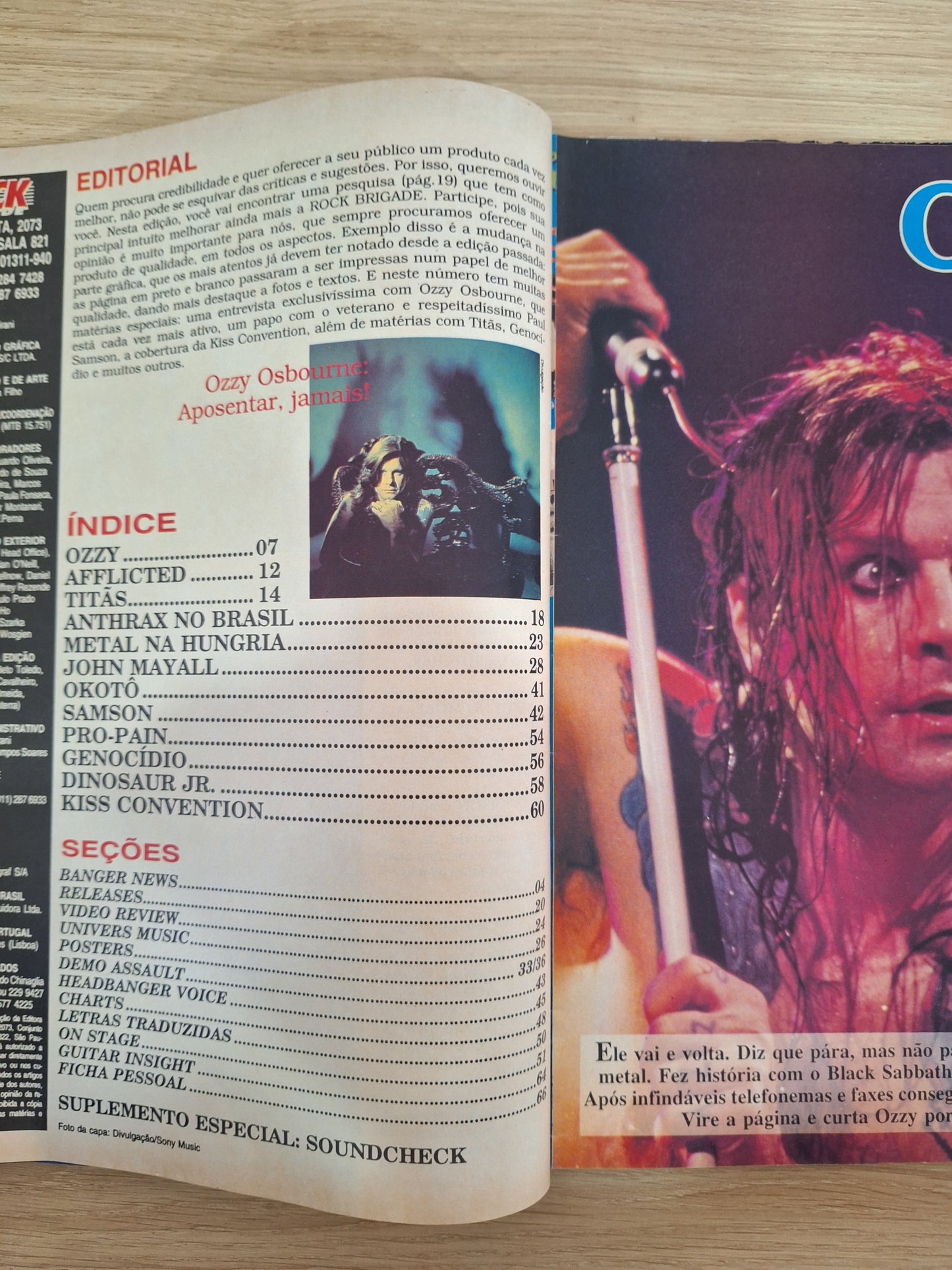 Revista Rock Brigade 84 (1993)