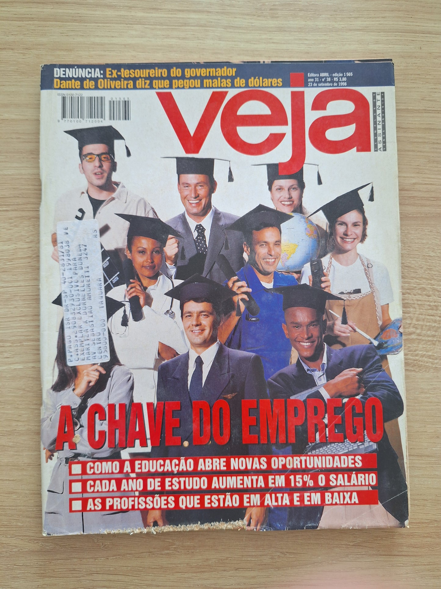 Revista Veja 1565 (1998)