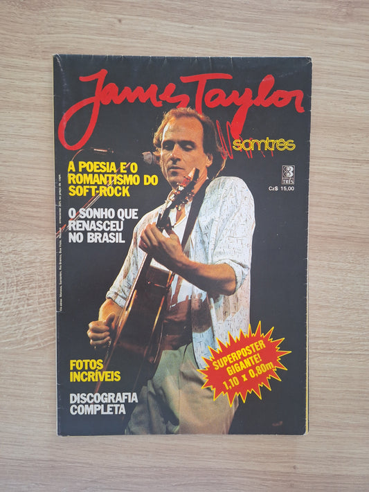 Revista Pôster James Taylor