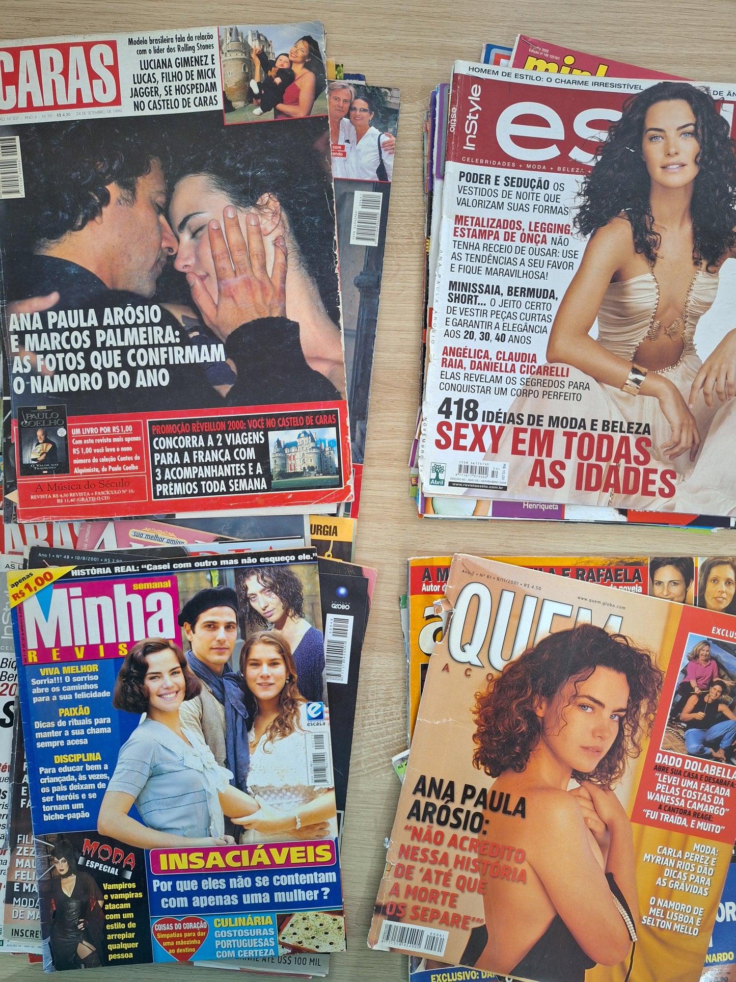 Ana Paula Arósio - Capa+reportagem