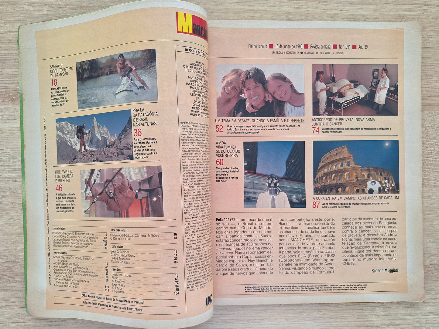 Revista Manchete 1991 (1990)