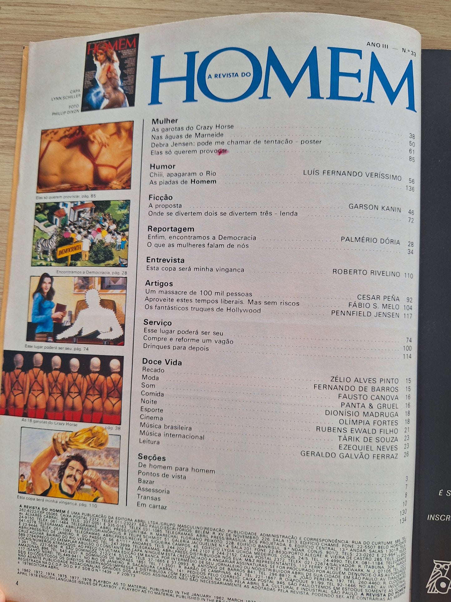 Revista Homem 33 (1978)