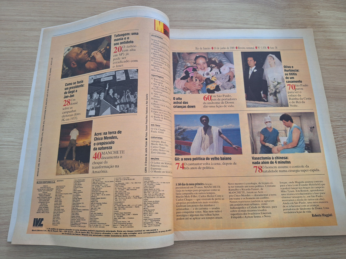 Revista Manchete 1938 (1989)