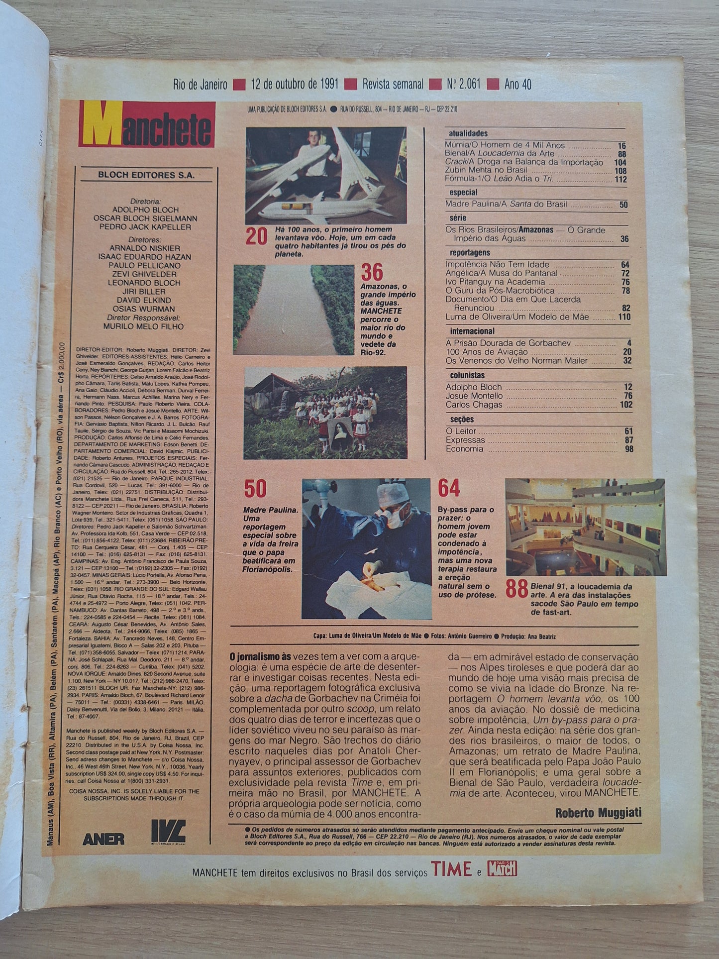 Revista Manchete 2061 (1991)