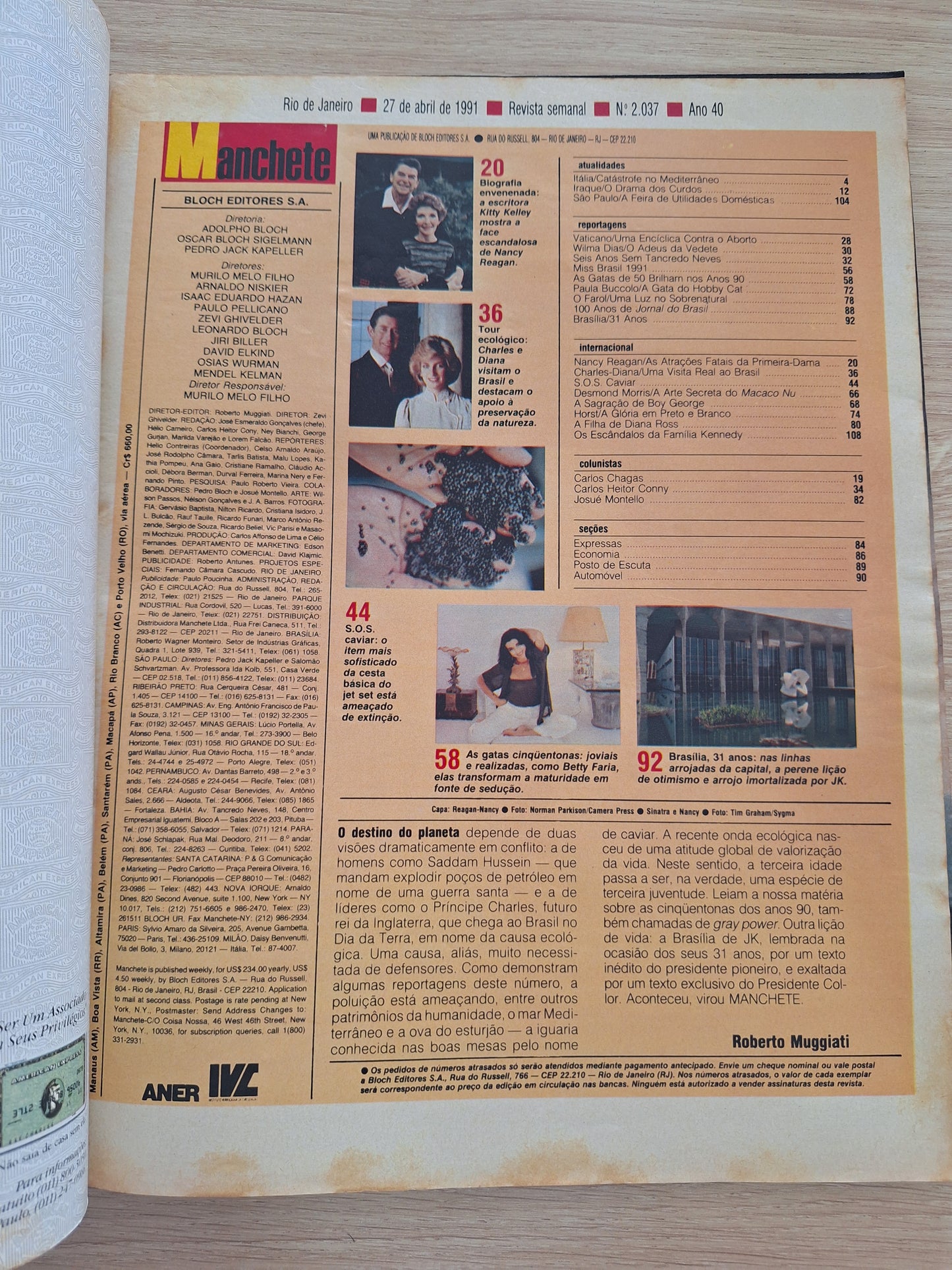 Revista Manchete 2037 (1991)