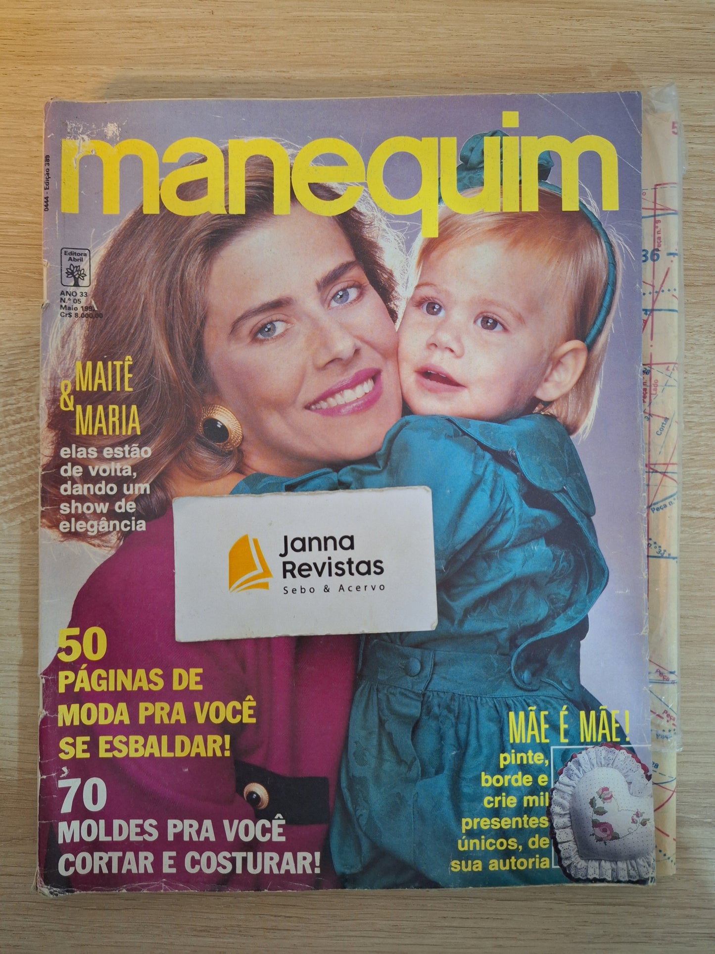 Revista Manequim 389 (1992)