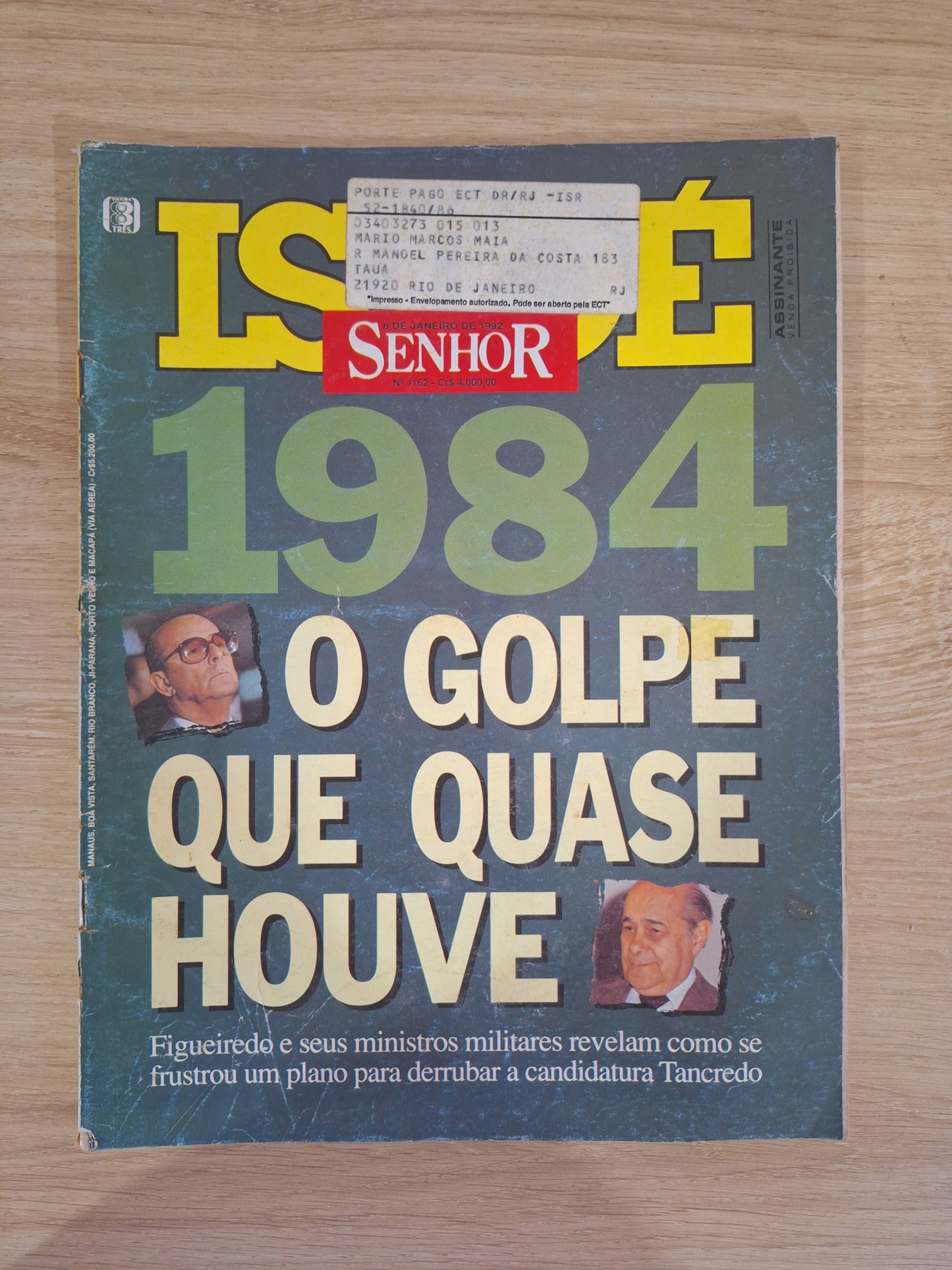 Revista Istoé 1162 (1992)