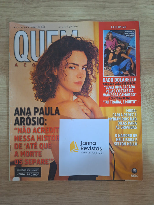 Revista Quem Acontece 61 (2001)