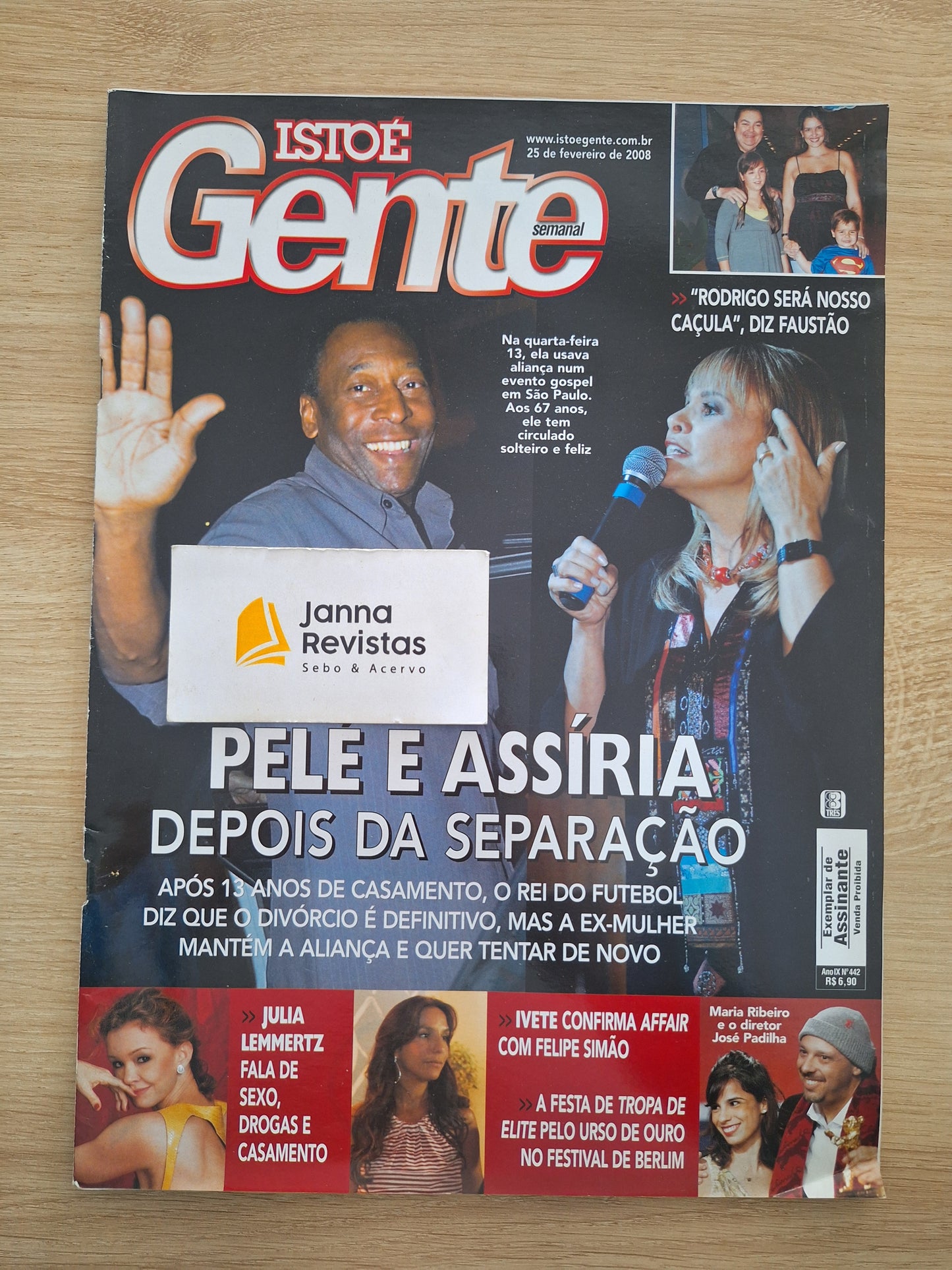 Revista Istoé Gente 442 (2008)