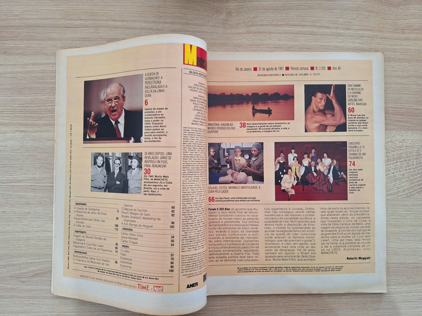 Revista Manchete 2055 (1991)