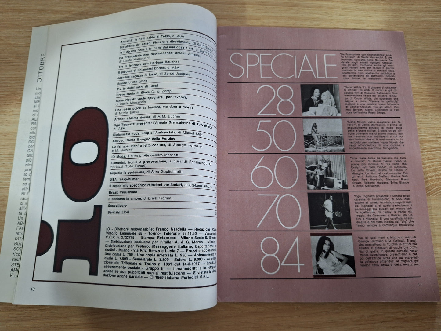 Revista Io n° 10 (1971)