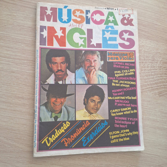 Revista Música e Inglês 01 (1984)