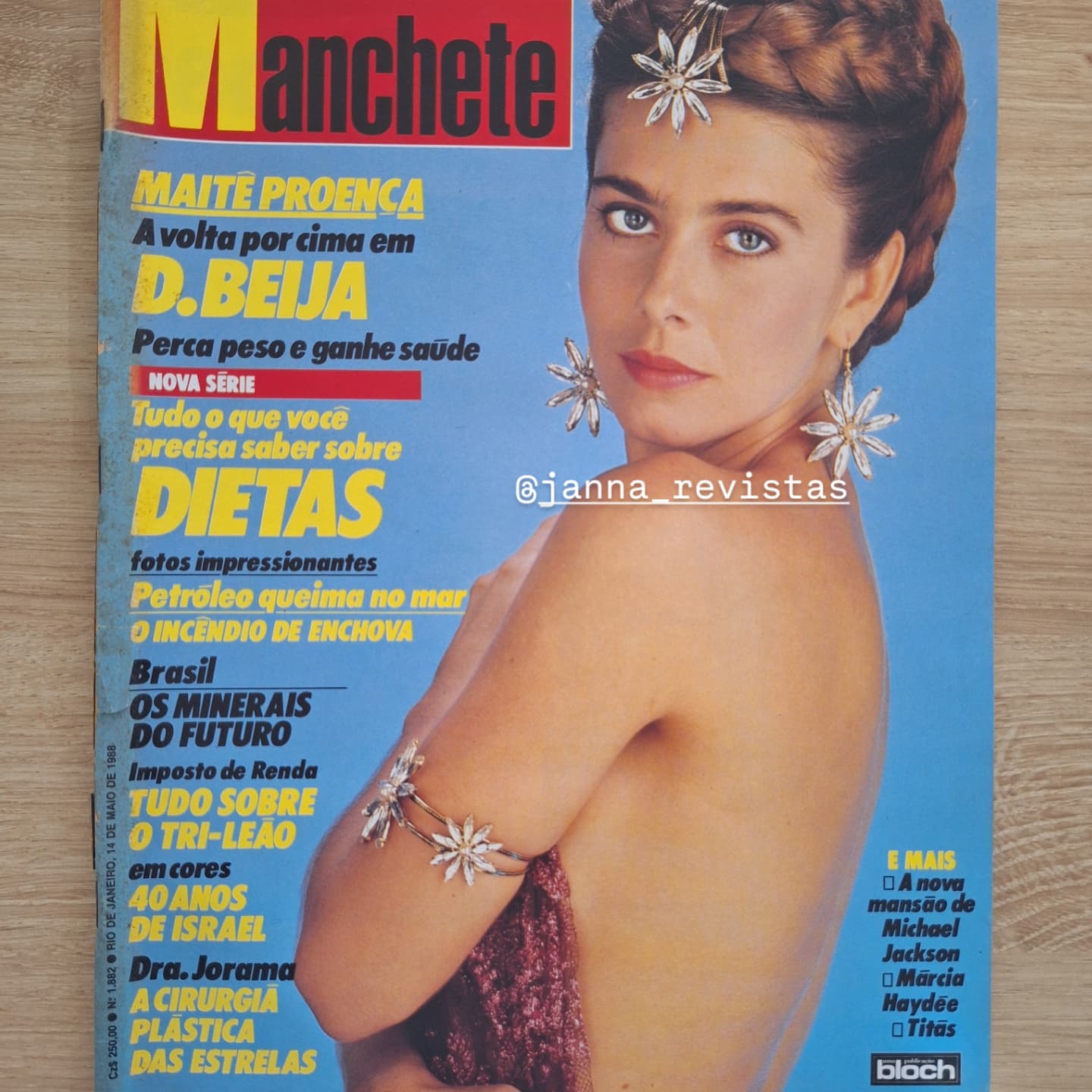 Revista Manchete 1882 (1988)