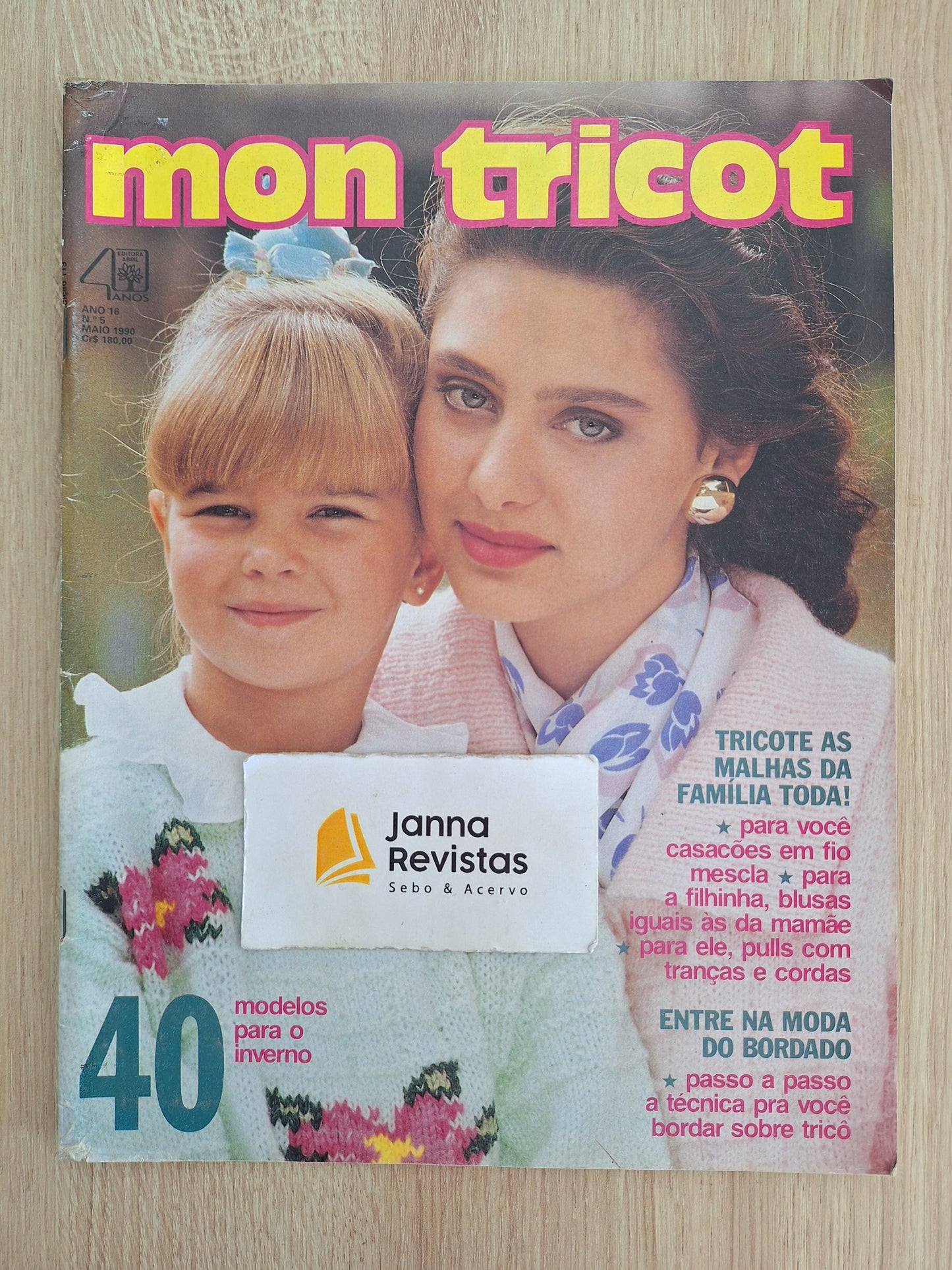 Revista Mon Tricot 05 (1990)
