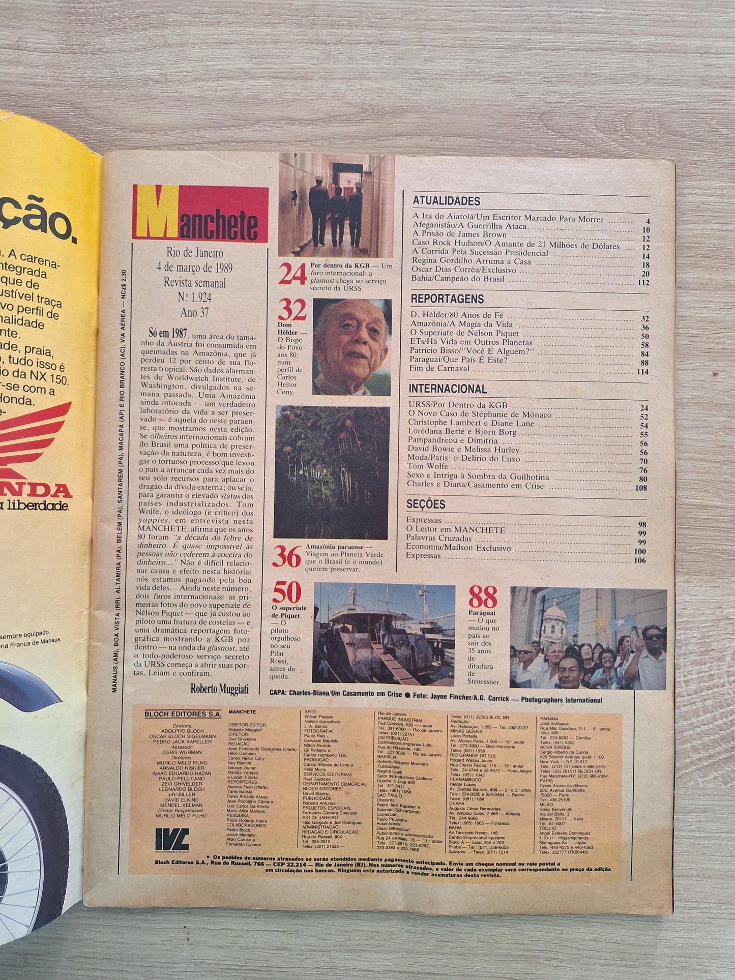 Revista Manchete 1924 (1989)