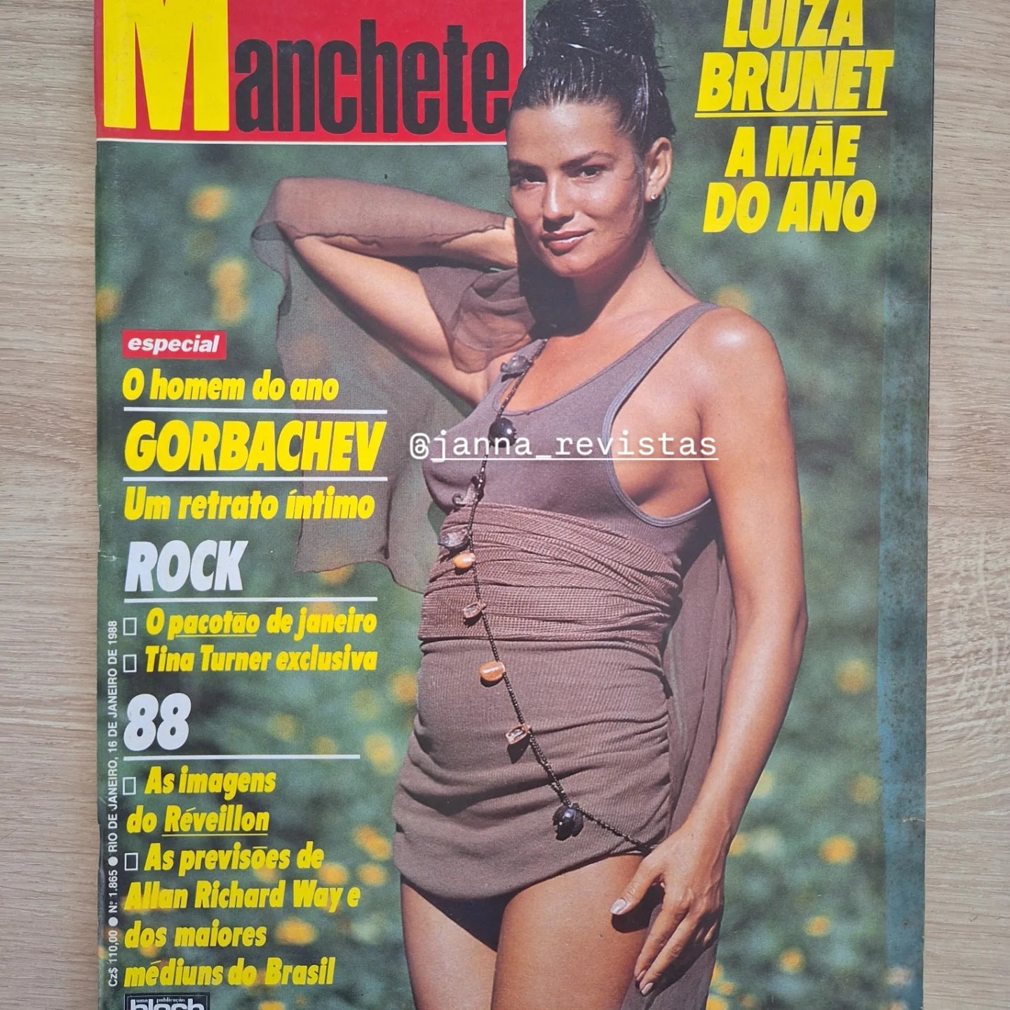 Revista Manchete 1865 (1988)