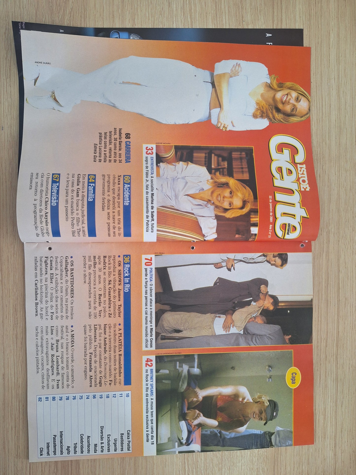 Revista Istoé Gente 77 (2001)