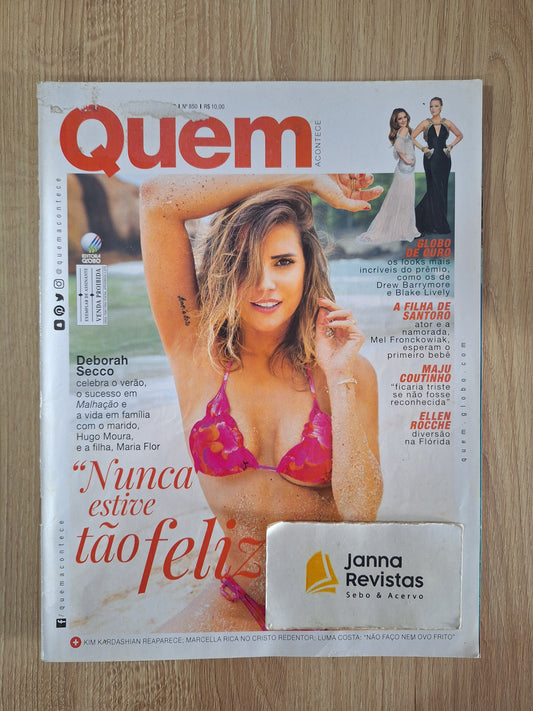 Revista Quem Acontece 850 (2017)