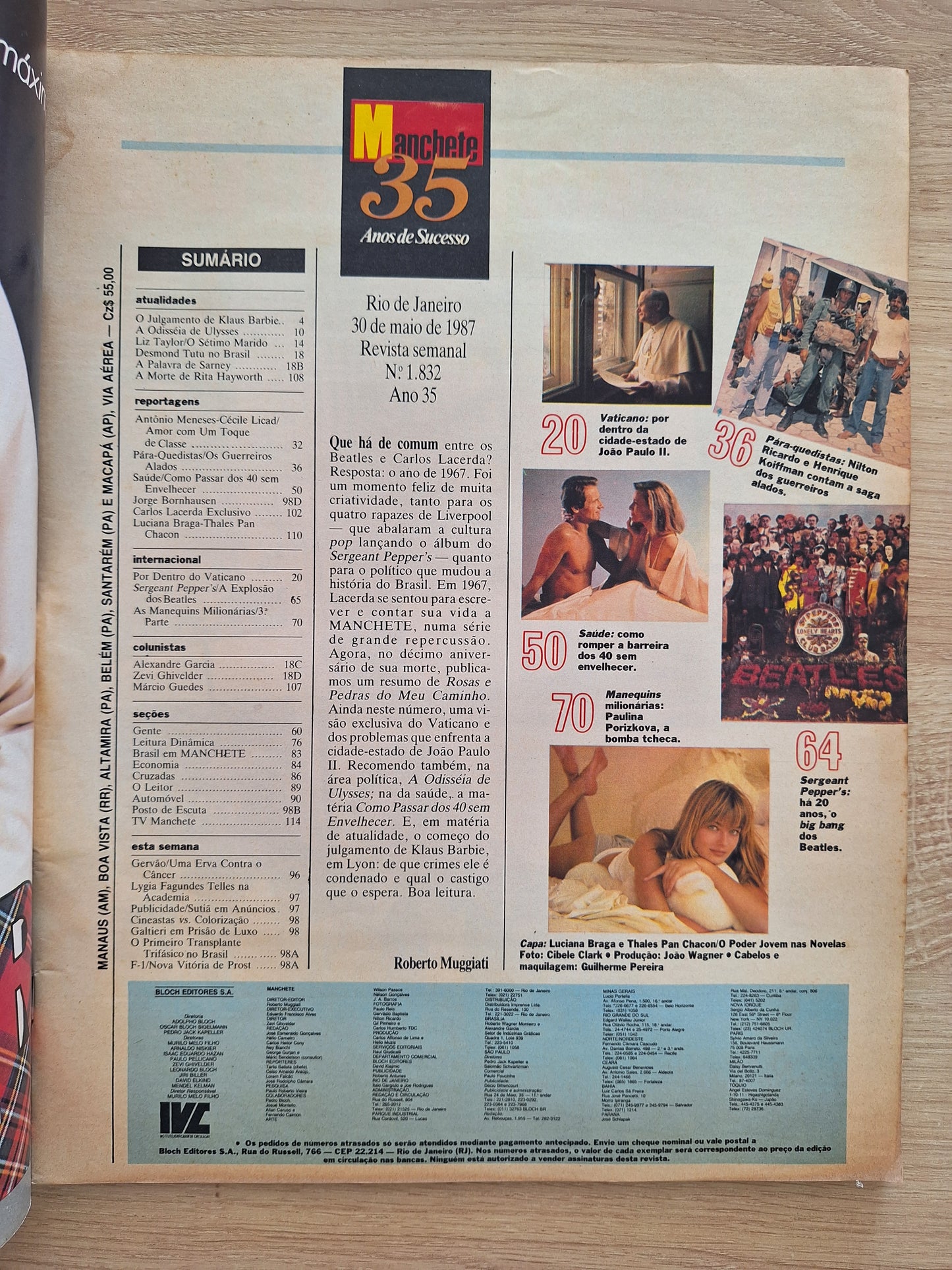 Revista Manchete 1832 (1987)