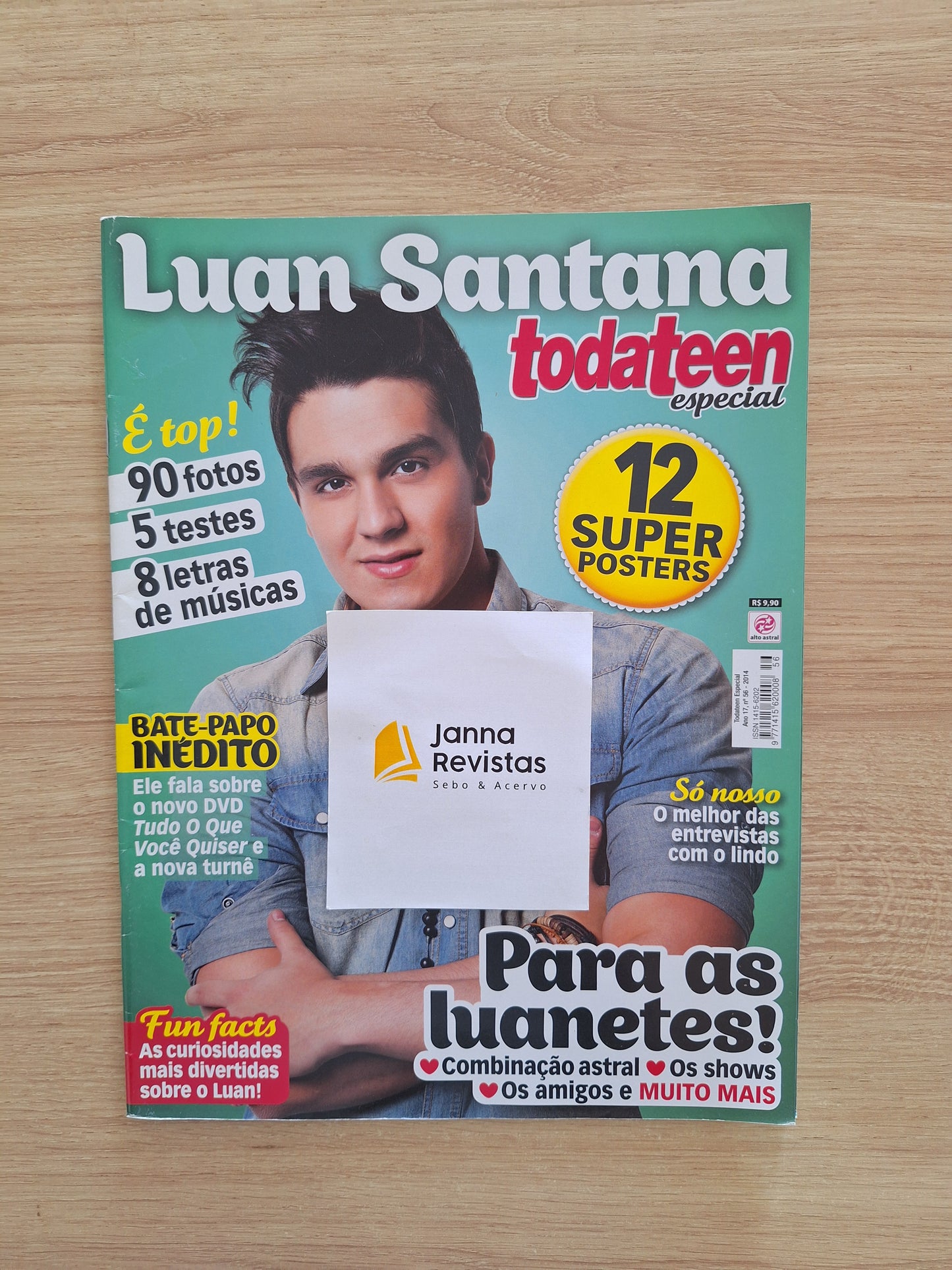 Revista Toda Teen Luan Santana