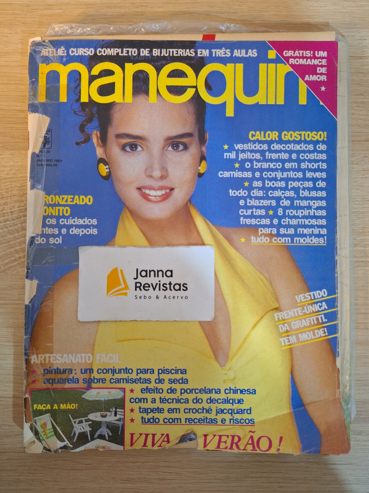 Revista Manequim 349 (1989)