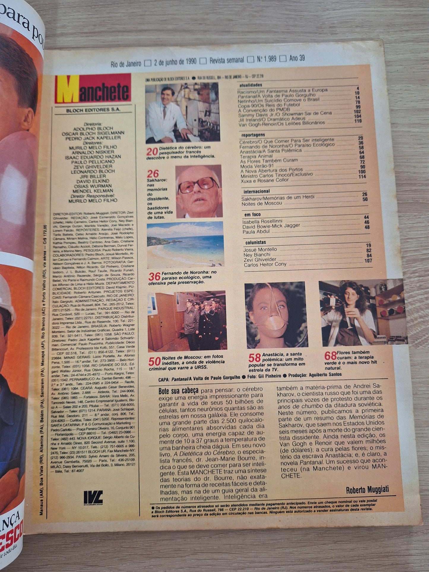 Revista Manchete 1989 (1990)