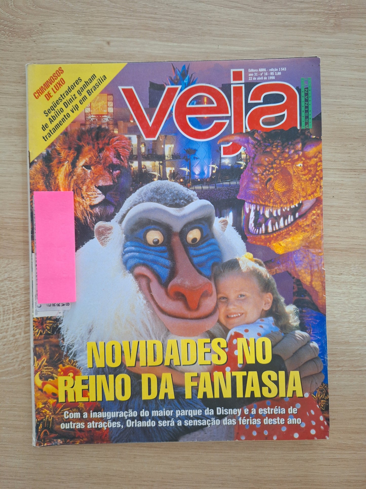 Revista Veja 1543 (1998)