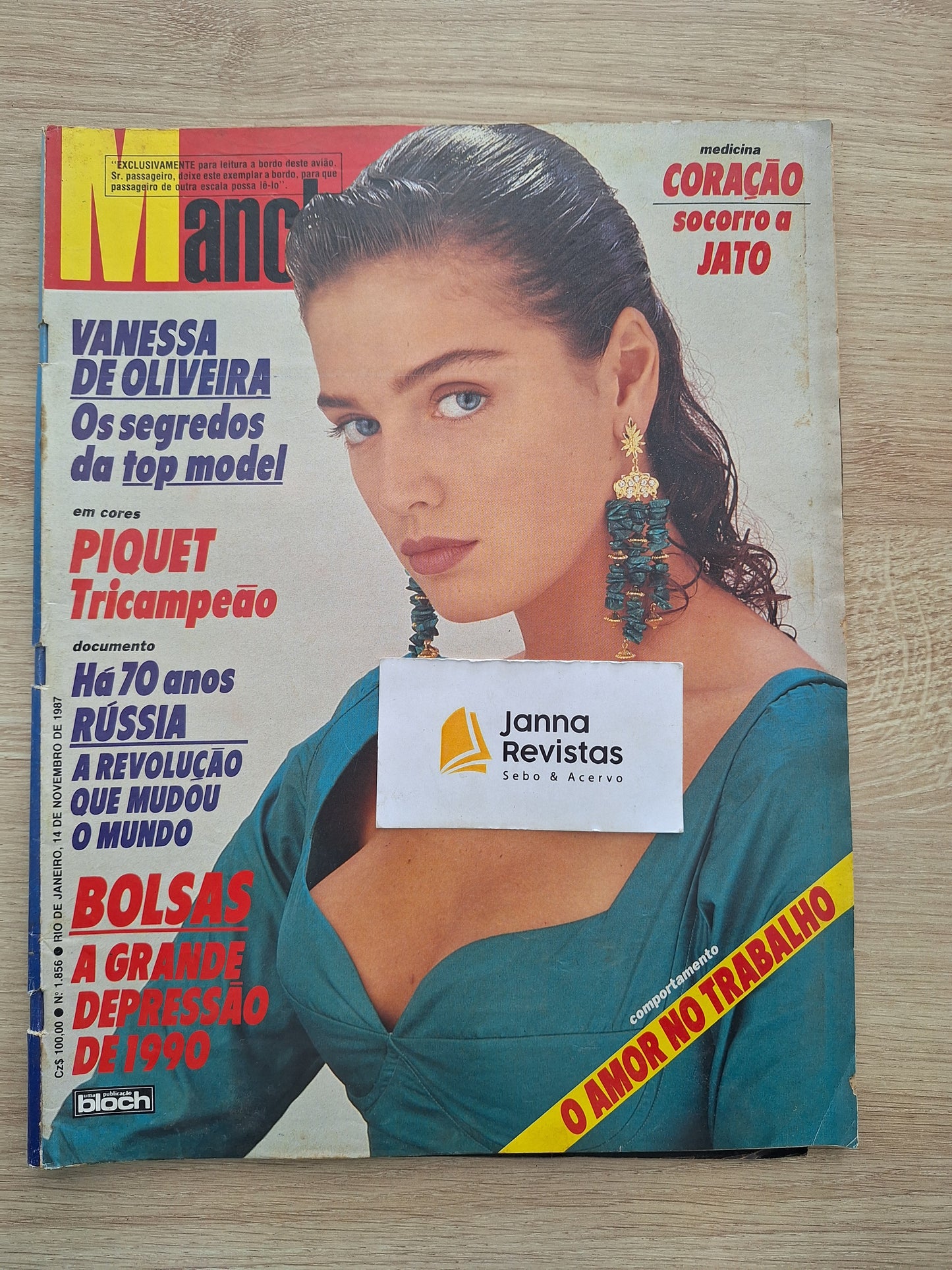 Revista Manchete 1856 (1987)