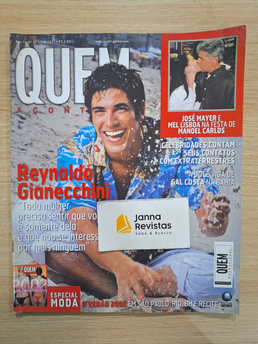 Revista Quem Acontece 52 (2001)