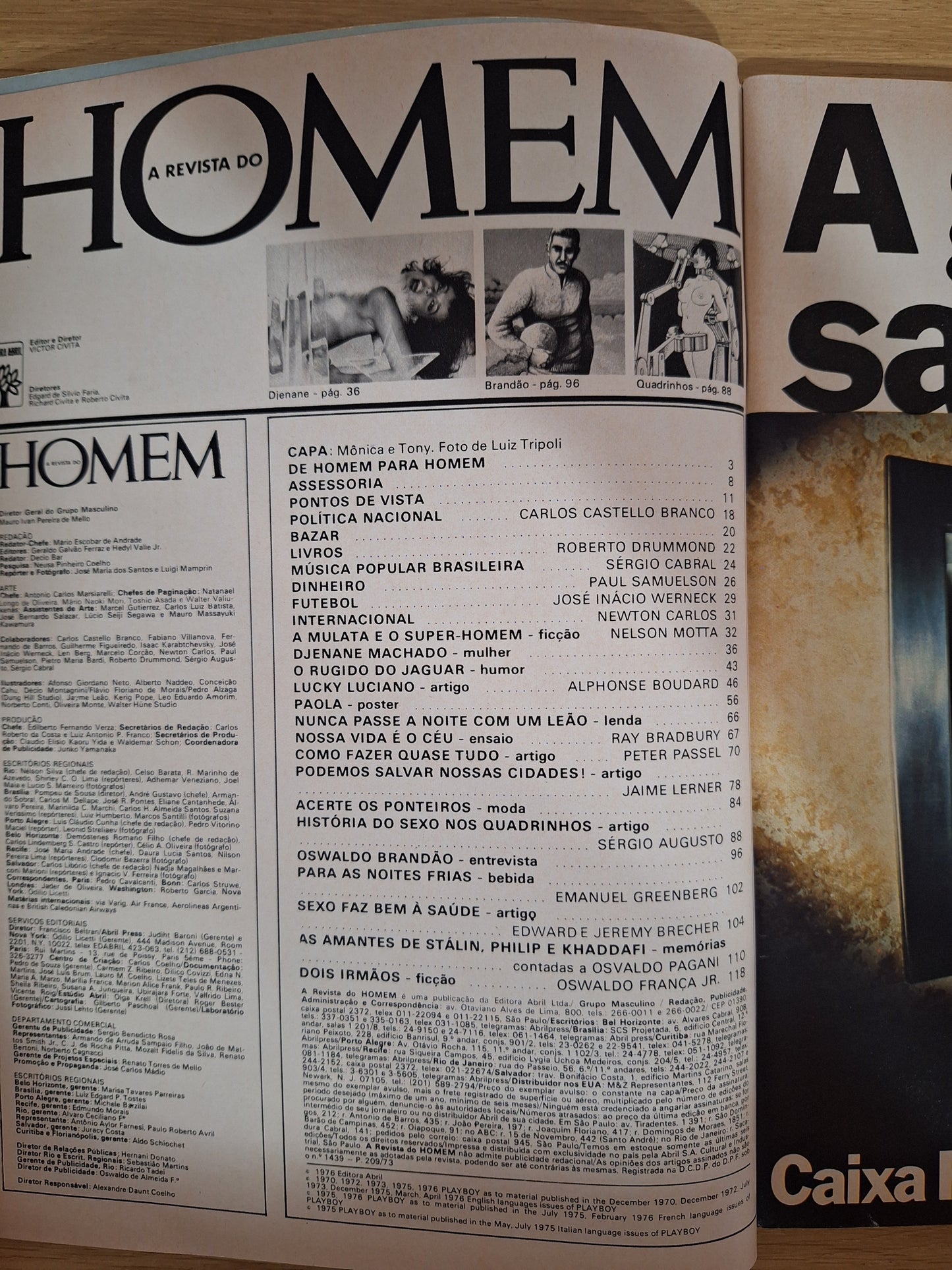 Revista Homem N° 10 (1976)