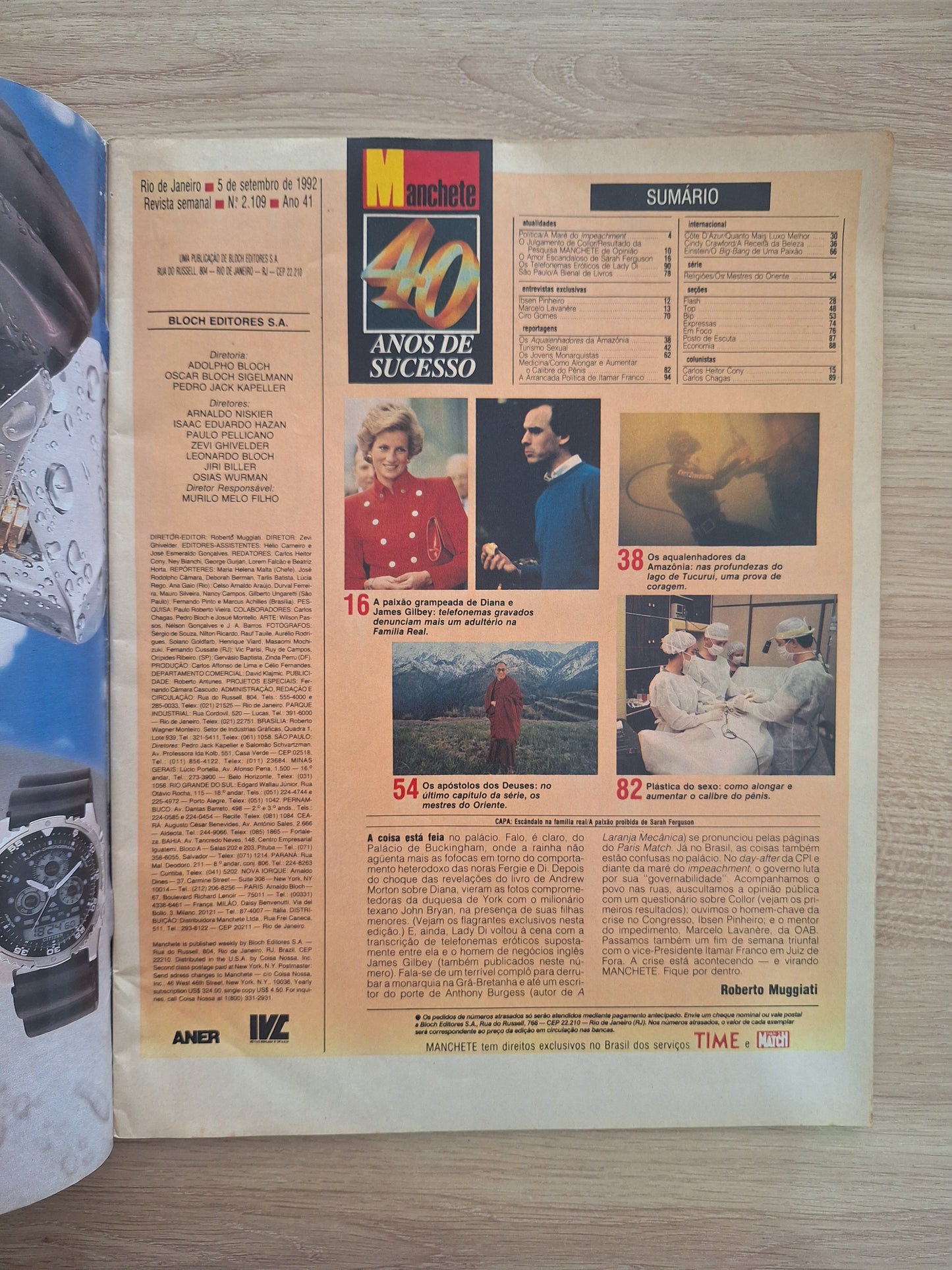 Revista Manchete 2109 (1992)