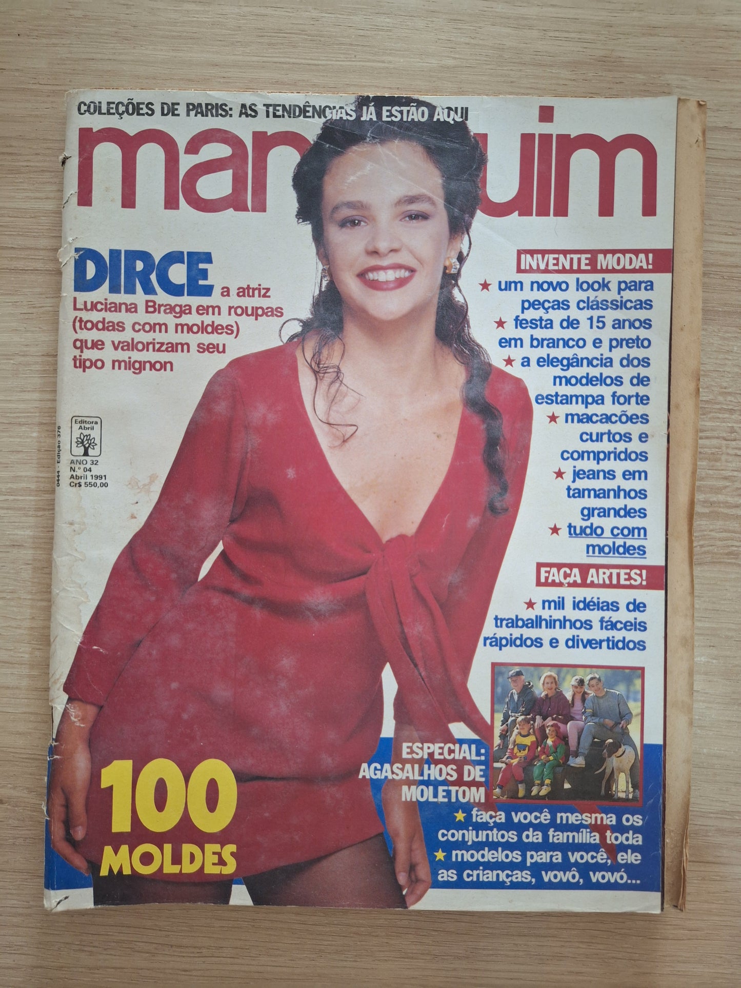 Revista Manequim 376 (1991)