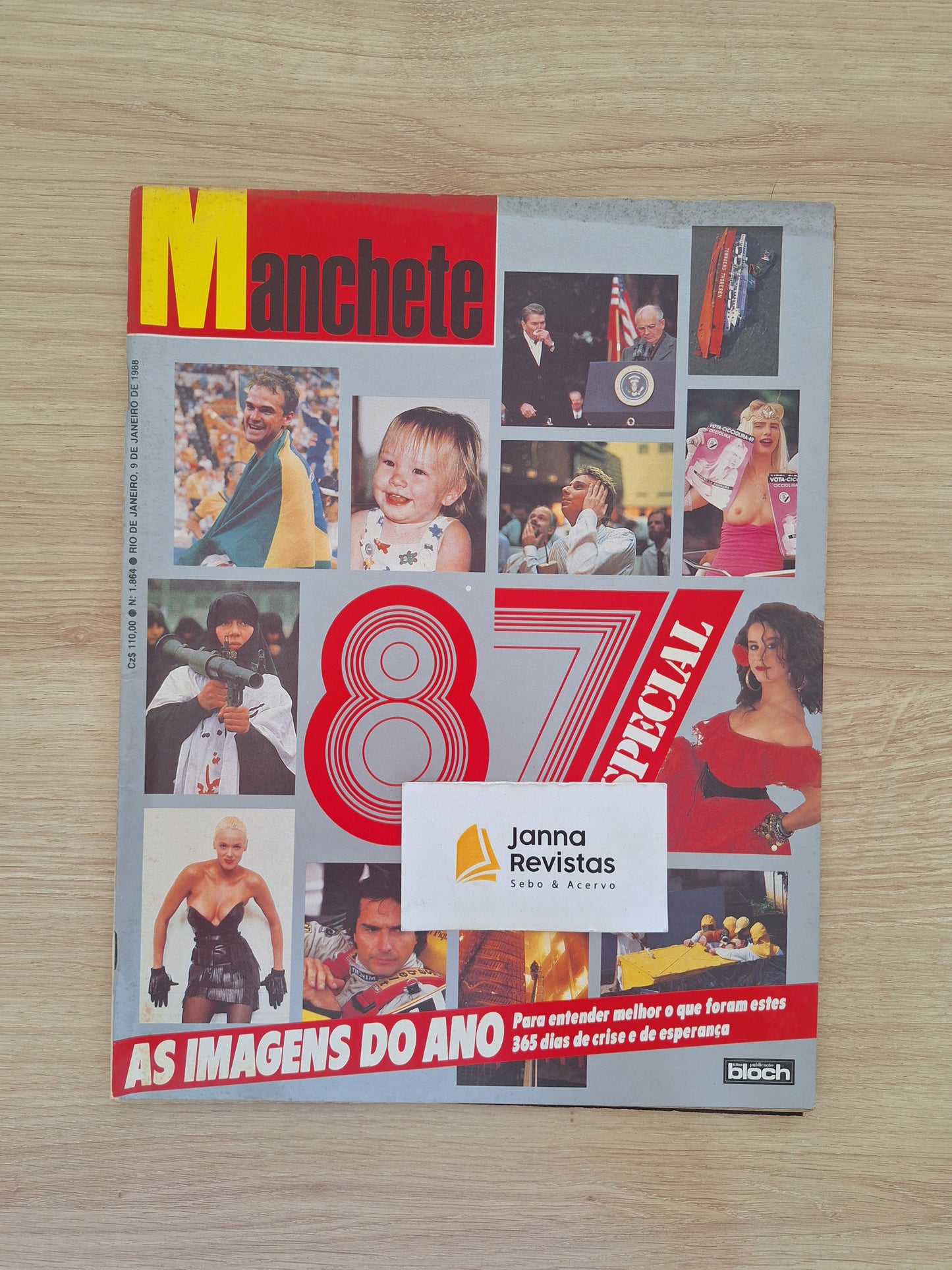 Revista Manchete 1864 (1988)
