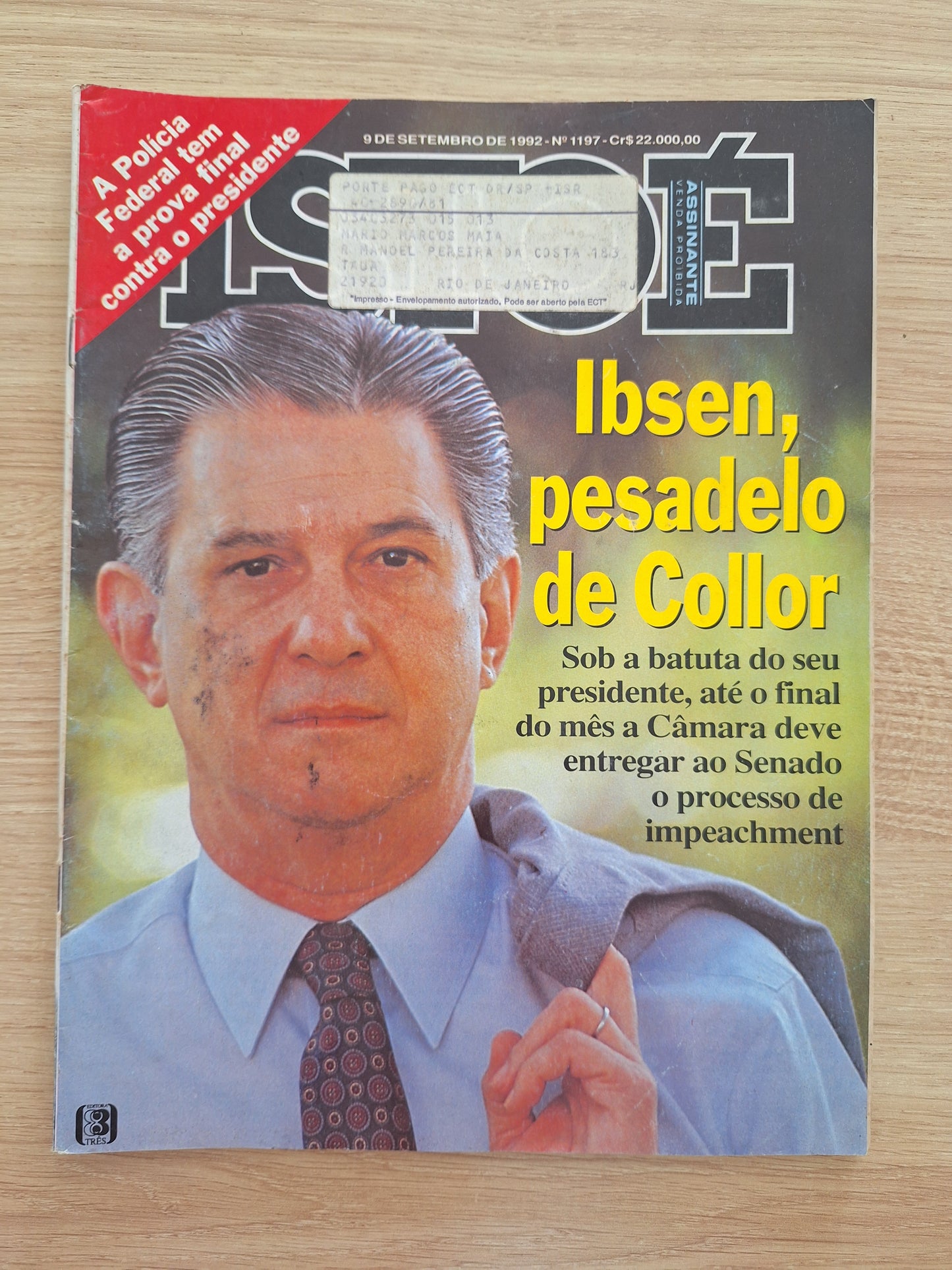 Revista Istoé 1197 (1992)