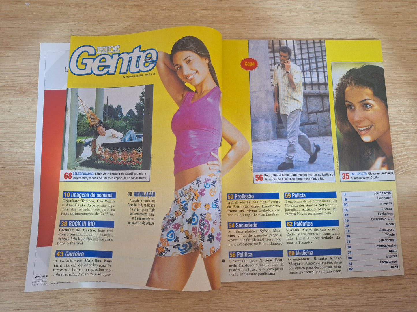 Revista Istoé Gente 76 (2001)