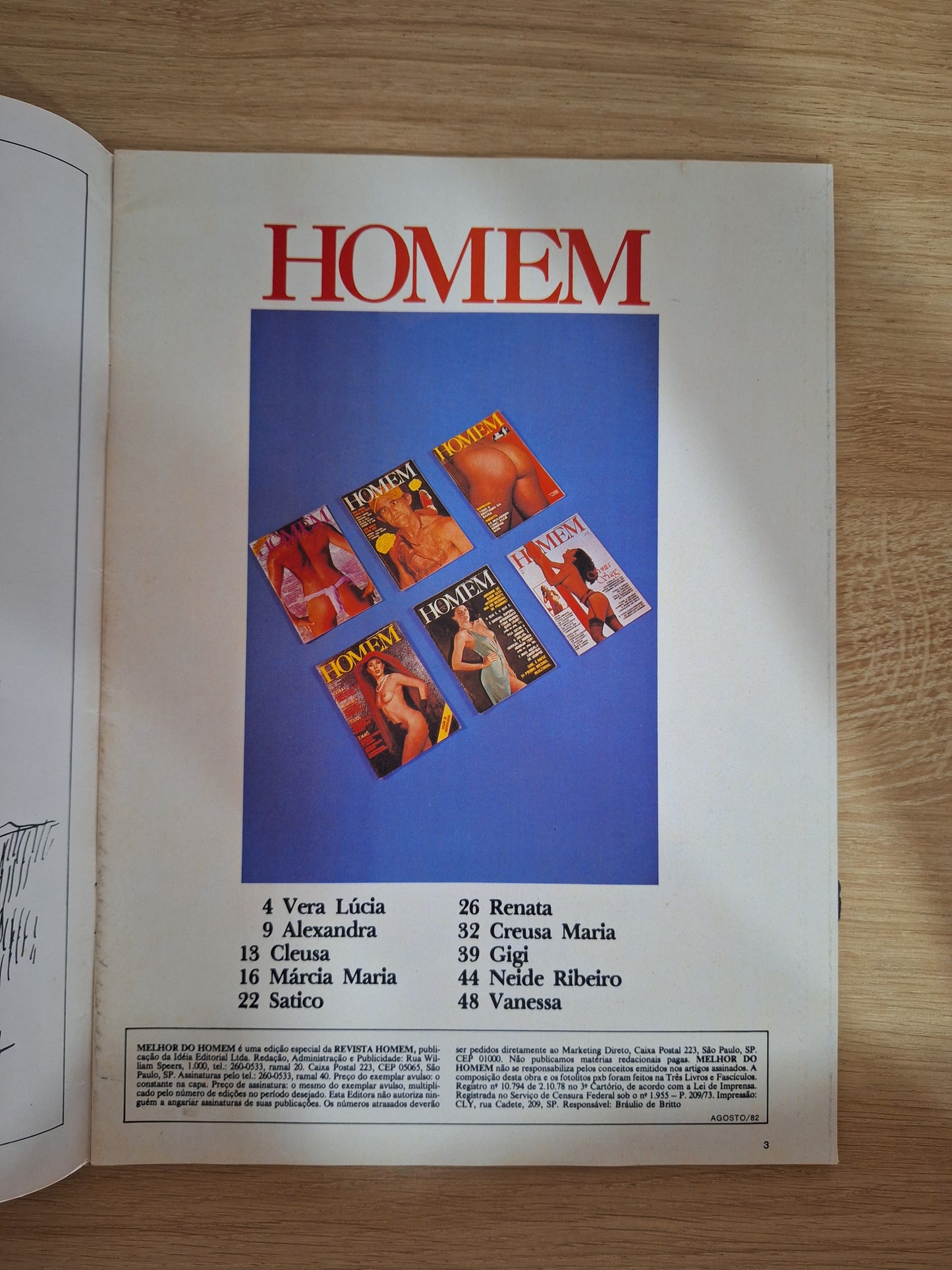 Revista Homem Edição Especial