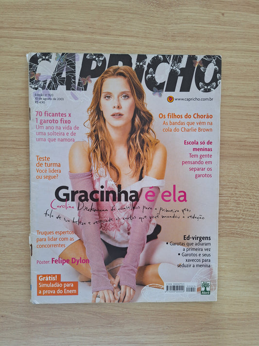 Revista Capricho 920 (2003)