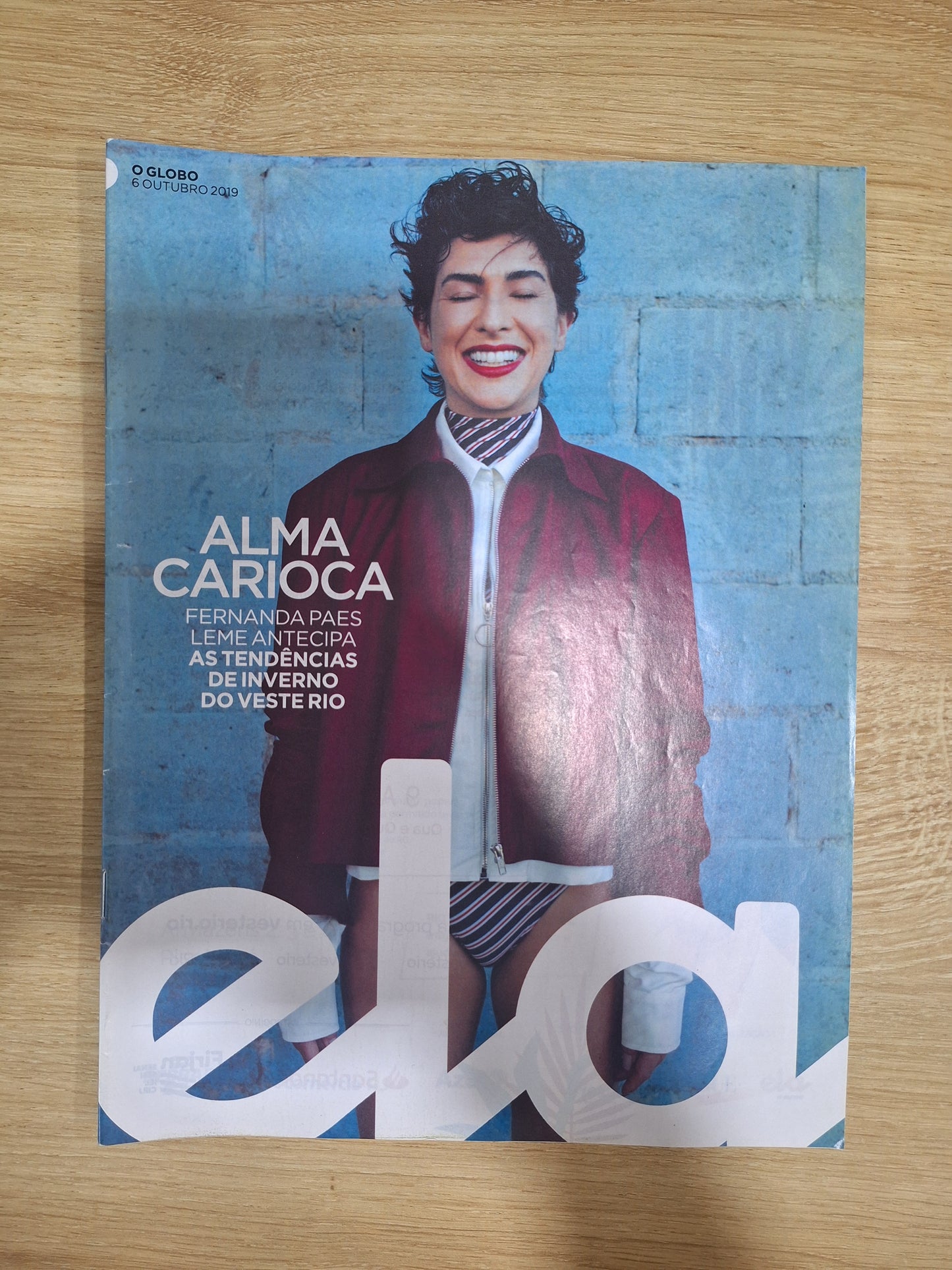 Revista Ela O Globo Fernanda Paes Leme