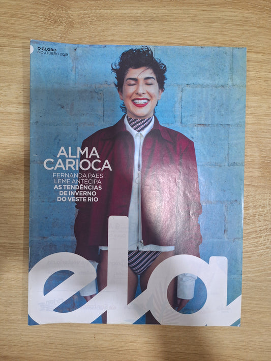 Revista Ela O Globo Fernanda Paes Leme