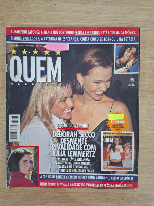 Revista Quem Acontece 103 (2002)