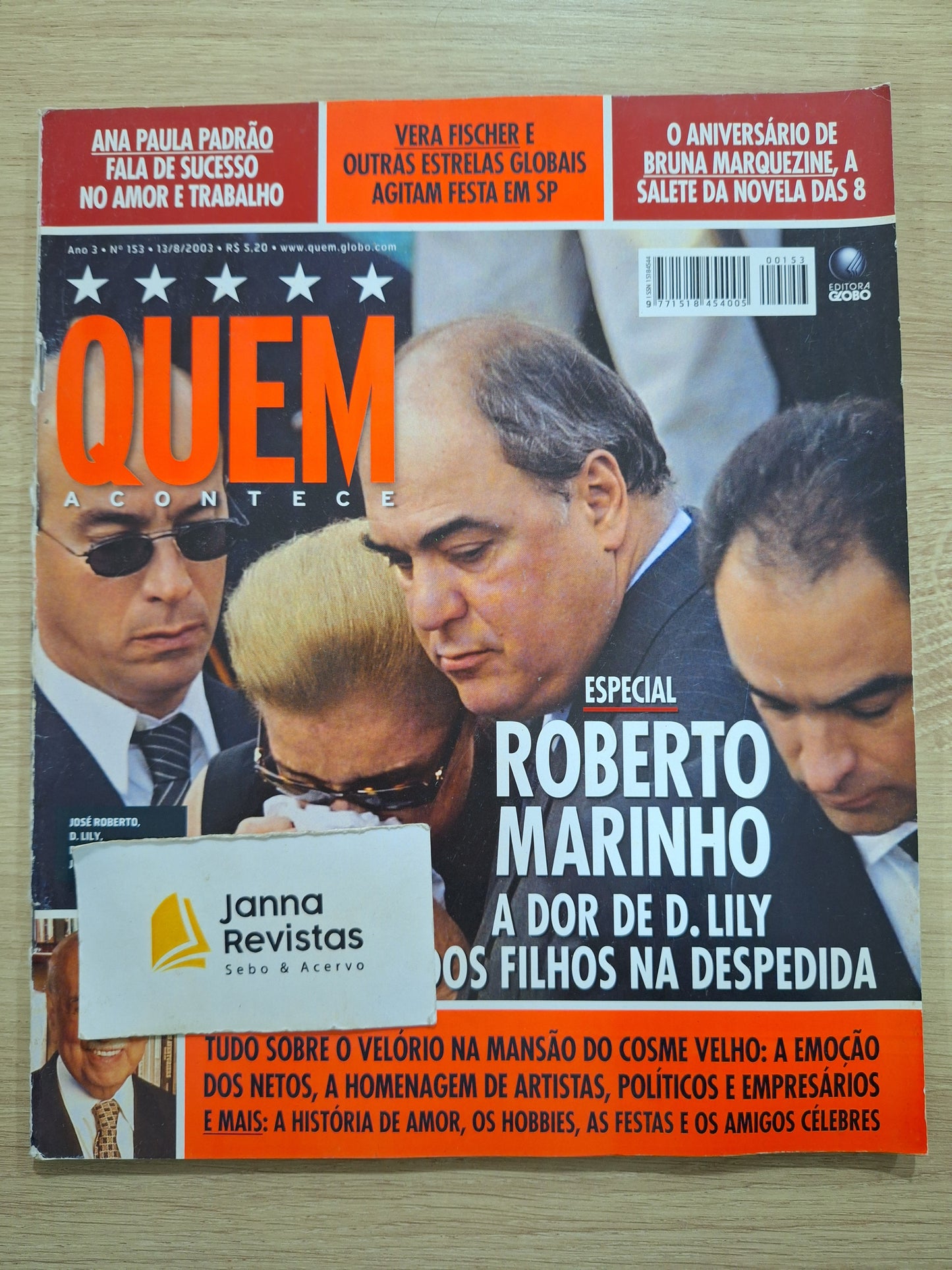 Revista Quem Acontece 153 (2003)