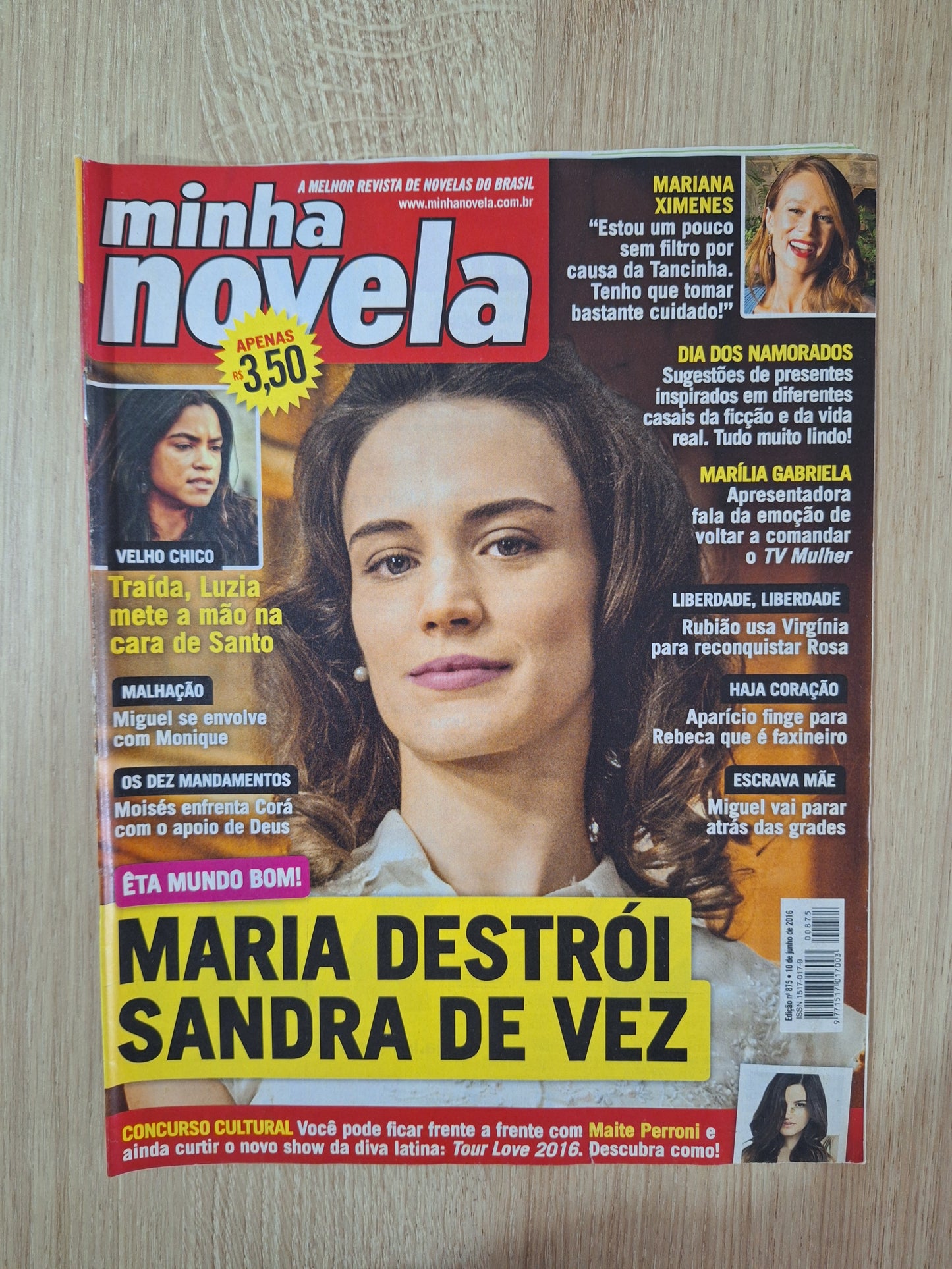 Revista Minha Novela 875 (2016)